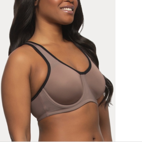 Paramour Women's Body X Underwire Sports Bra - Mink NWT - Picture 2 of 3